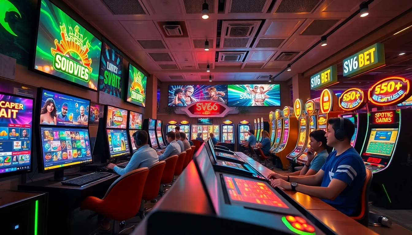 Experience the excitement of SV66 BET's diverse gaming options in a vibrant, user-friendly online environment.