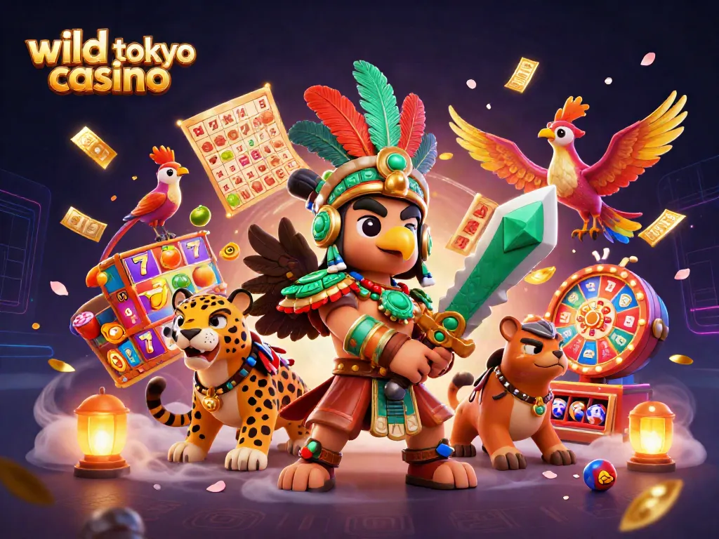 Play exciting games at wild tokyo casino with vibrant slot reels and dynamic jackpots.