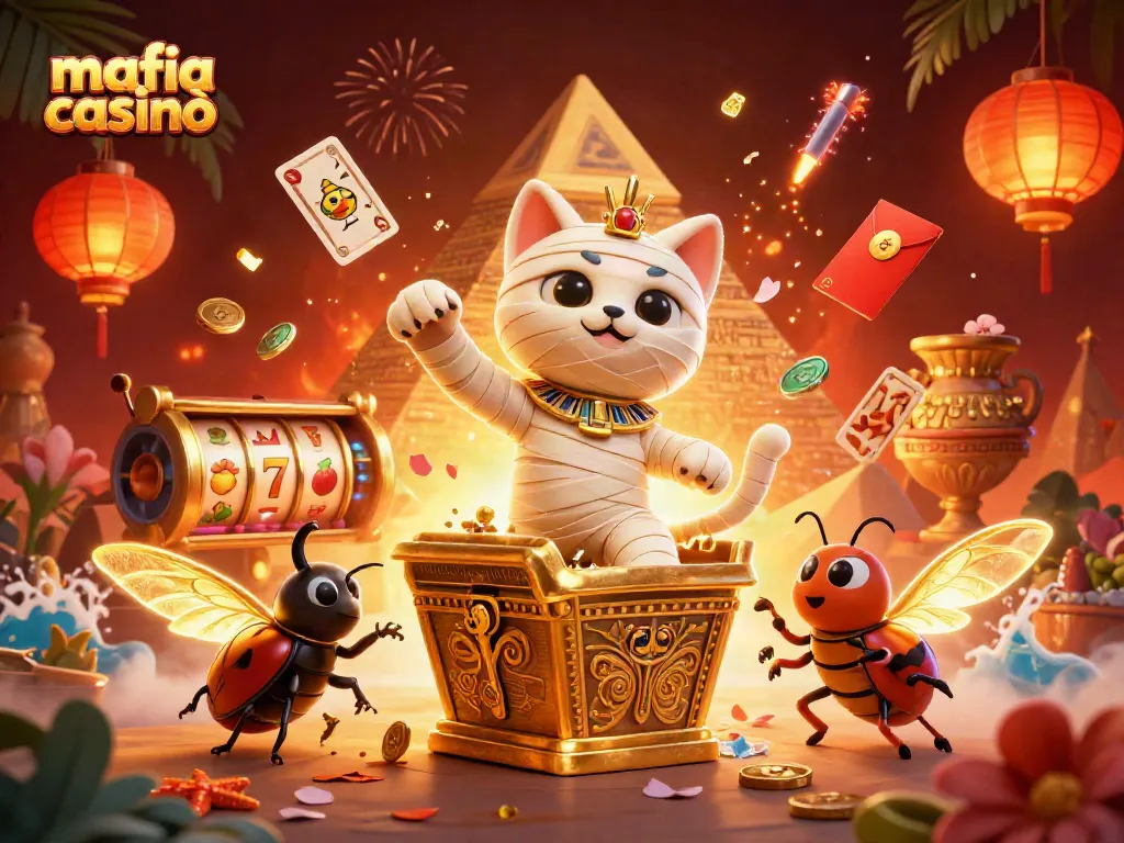 Play exciting games at mafia casinò with 3D animated characters bursting with energy and fun.