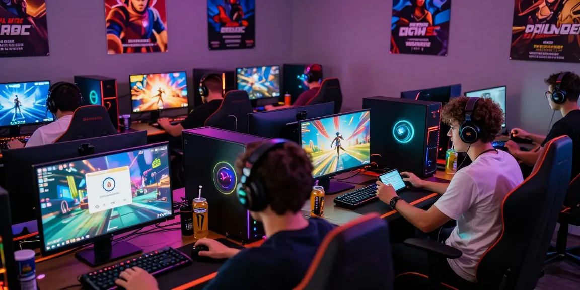 Komunitas gamers aktif di MEGAWIN88, menunjukkan suasana kompetisi dan kolaborasi.