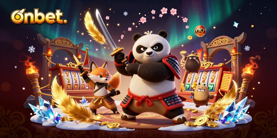 Engage in thrilling gameplay at onbet. with fierce characters in an exciting 3D casino scene.
