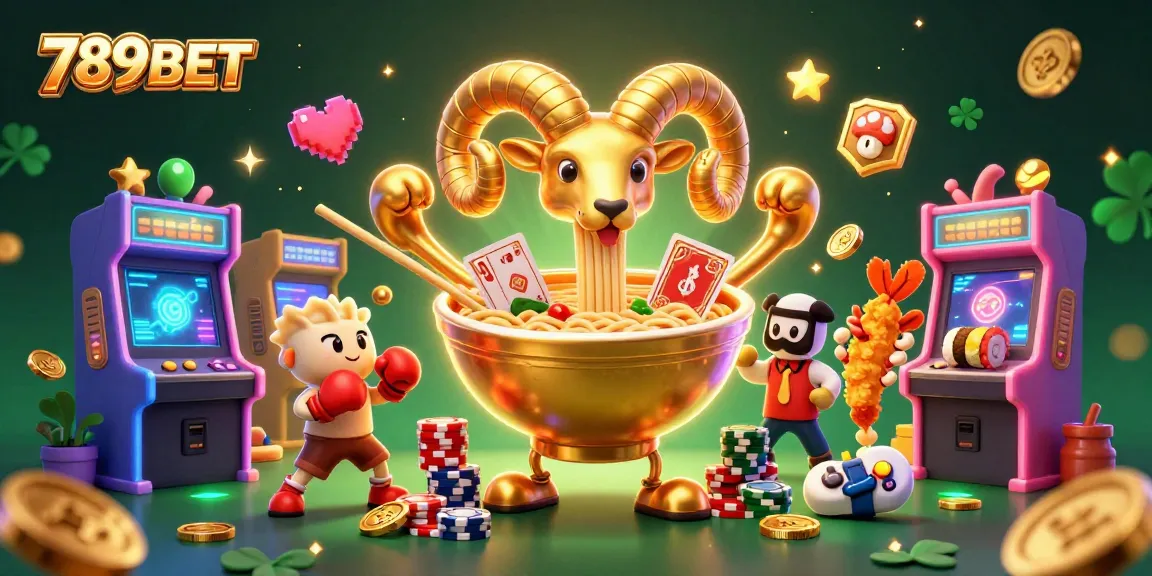 Engage in thrilling gaming action at 789BET with vibrant arcade elements and engaging characters.